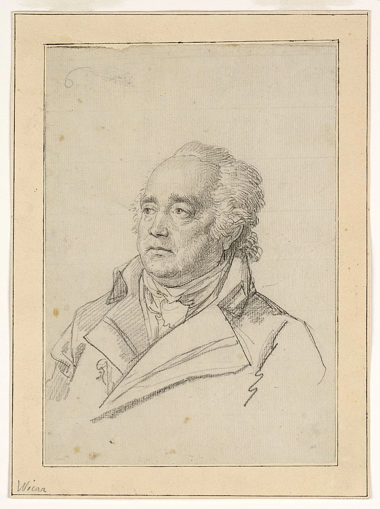 Jean - Baptiste Wicar, Ritratto d'uomo, Giuseppe Valadier, Cooper Hewitt, Smithsonian Design Museum, New York